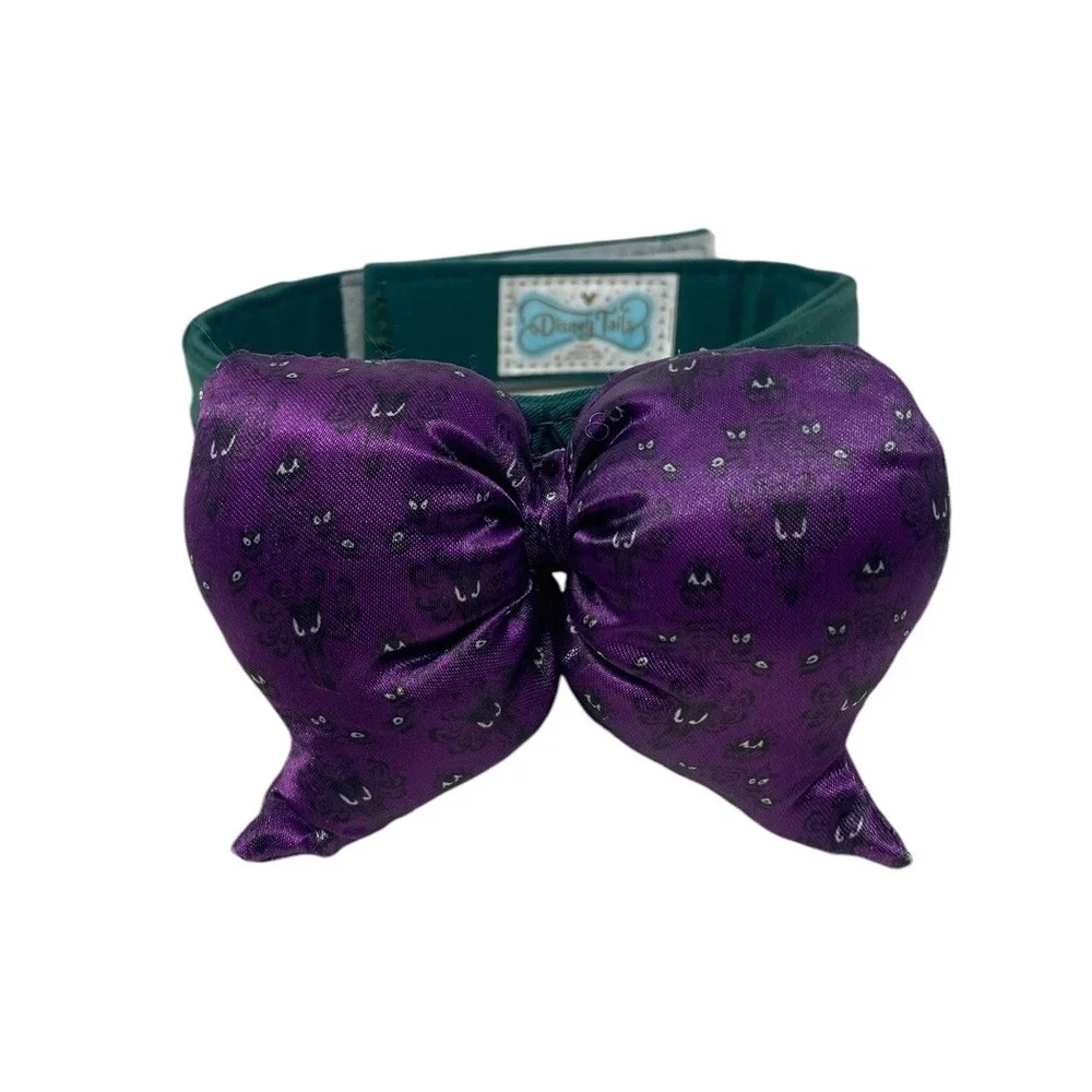 Disney Tails Dog / Cat Dress Up Collar Fancy Halloween Costume Creepy Bow XS/S